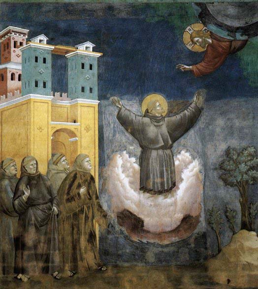 GIOTTO di Bondone Ecstasy of St Francis